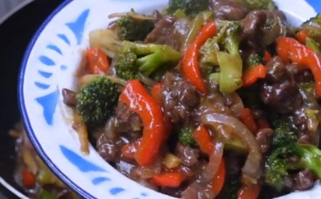 Ide Menu Lezat, Resep Brokoli Daging Sapi Saus Teriyaki