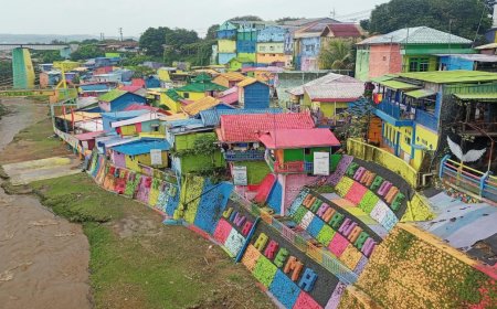 Kampung Warna Warni Jodipan: Daya Tarik Wisata Malang yang Unik