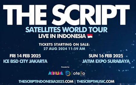 The Script Tampil Perdana di Jakarta dan Surabaya, Simak Detail Konser Februari 2025