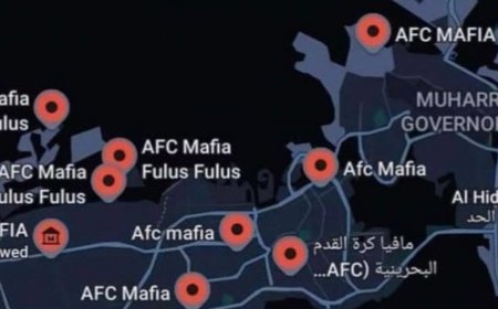 Netizen Indonesia Penuhi Maps Bahrain dengan AFC Mafia