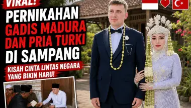 Pernikahan Gadis Madura dan Pria Turki di Sampang Viral