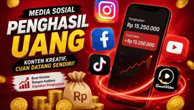 5 Media Sosial Penghasil Uang Terbaik: Cuan Tambahan Cukup Modal HP!