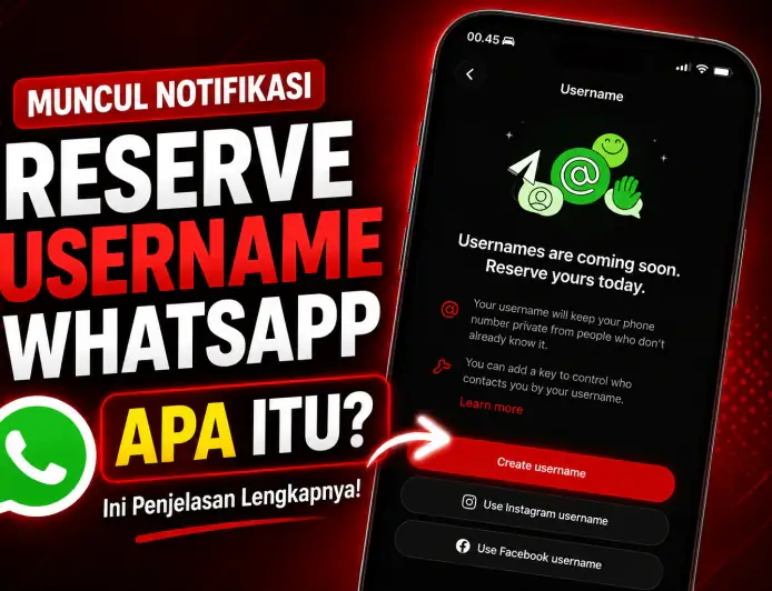 Muncul Notifikasi "Reserve Username WhatsApp", Apa Itu? Ini Penjelasan Lengkapnya