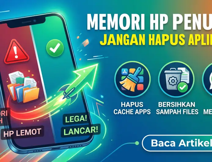 Memori HP Penuh Bikin Lemot? Ini Cara Ampuh Mengosongkan Ruang Tanpa Hapus Aplikasi!