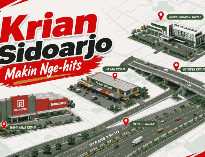 Krian Sidoarjo Makin Nge-Hits Kalahkan Pamor Kotanya Sendiri?